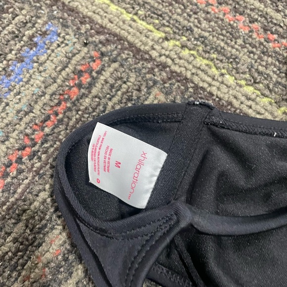 Small Target women’s bikini top Black - Picture 2 of 3